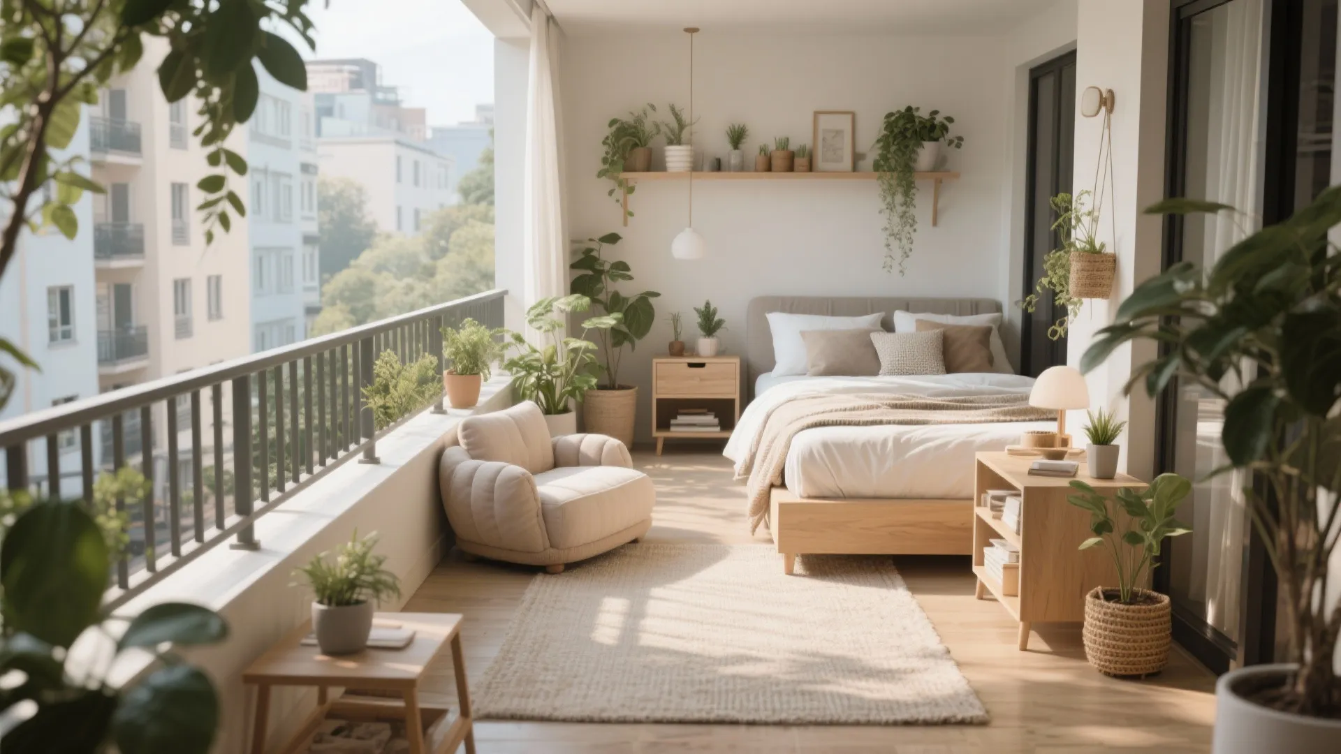 5 Smart Bedroom Balcony Ideas: Transform your small bedroom balcony into a stylish, functional retreat with these creative tips