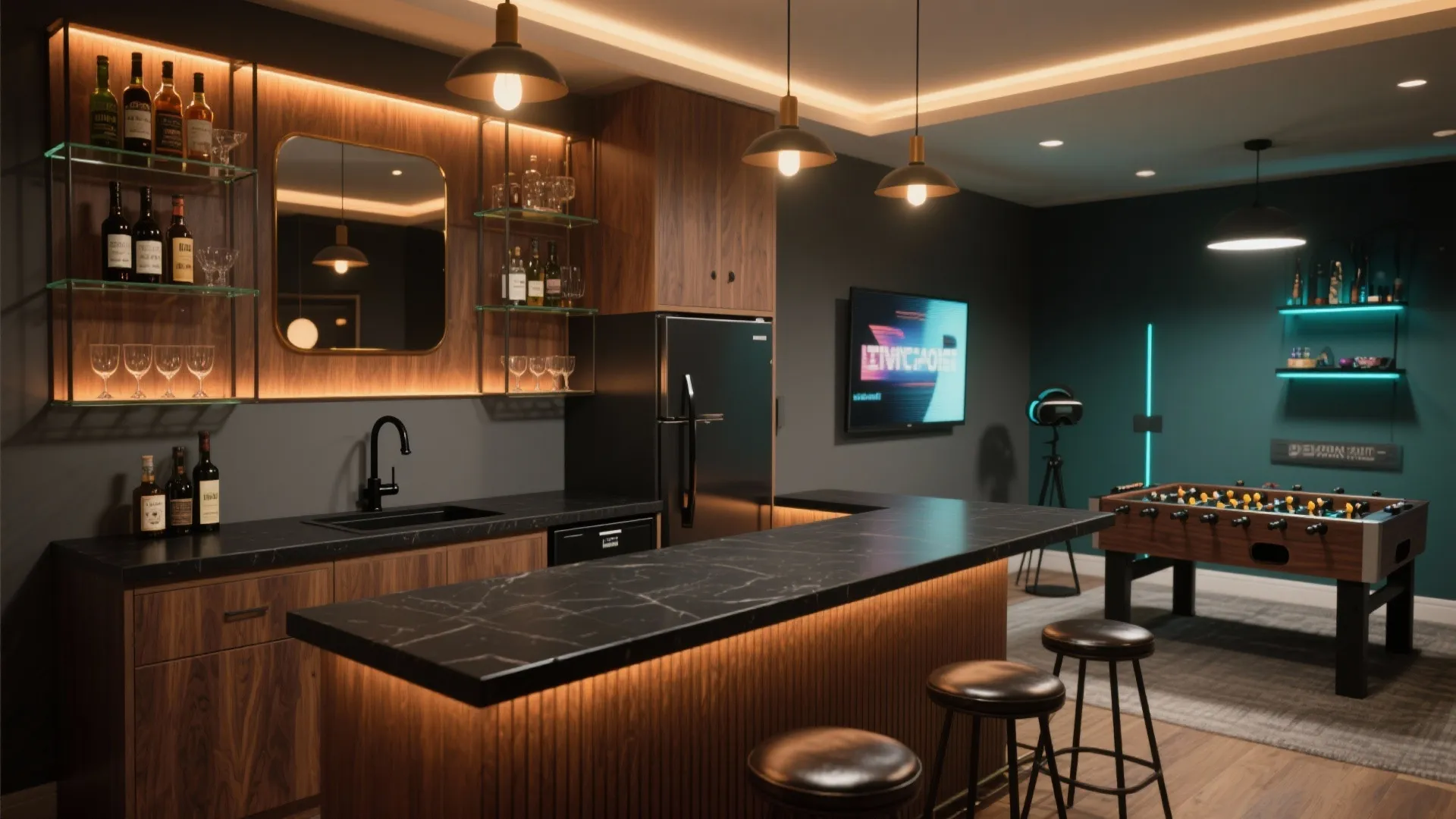 5 Small Game Room Bar Ideas That Maximize Fun: A pro designer’s playbook for compact bars that pour big personality into small game rooms