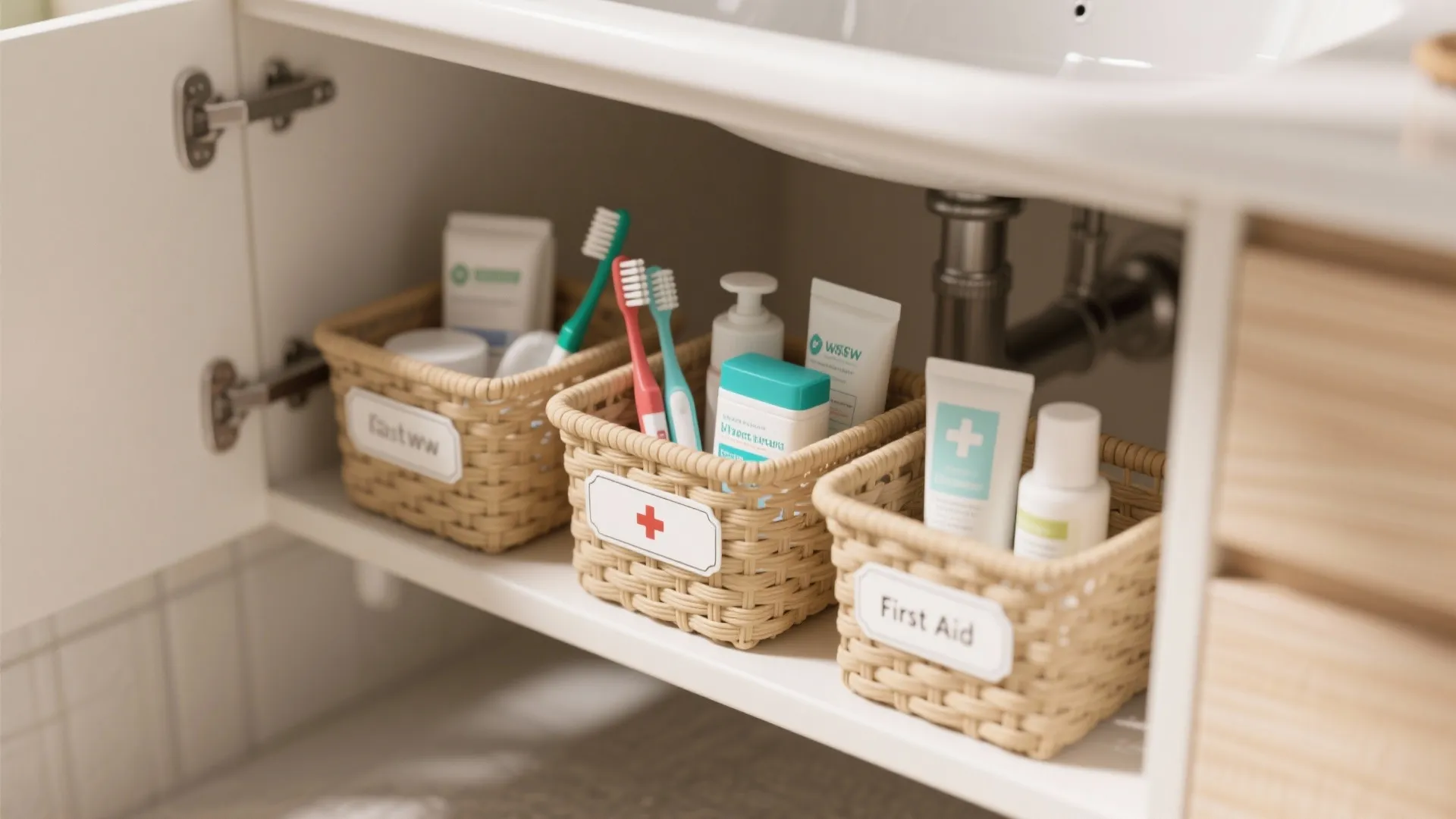 8. Categorize with Small Baskets