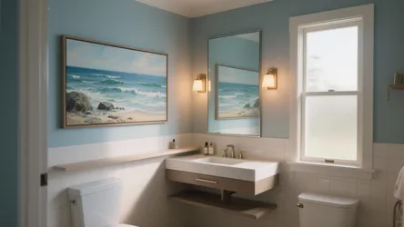 C. Winterle Olson Bathroom Paintings: 5 Small-Space Inspirations