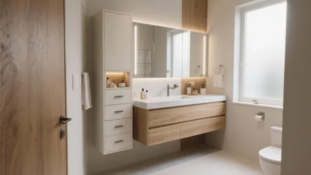 5 Bathroom Cabinet Designs That Maximize Small Spaces