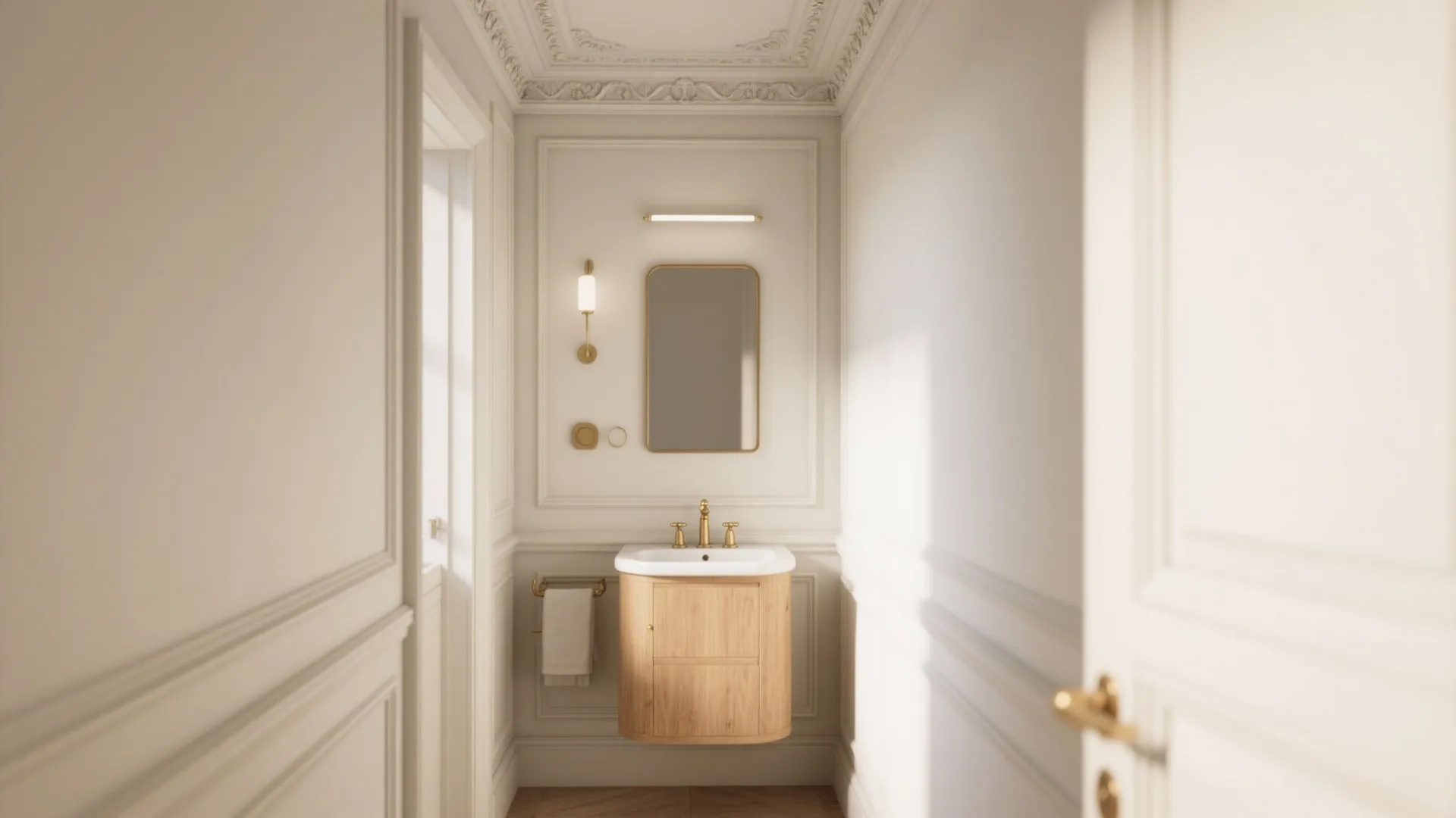 Bathroom Ceiling Molding Ideas — 5 Inspiring Tips: 5 creative and practical bathroom ceiling molding ideas for small spaces