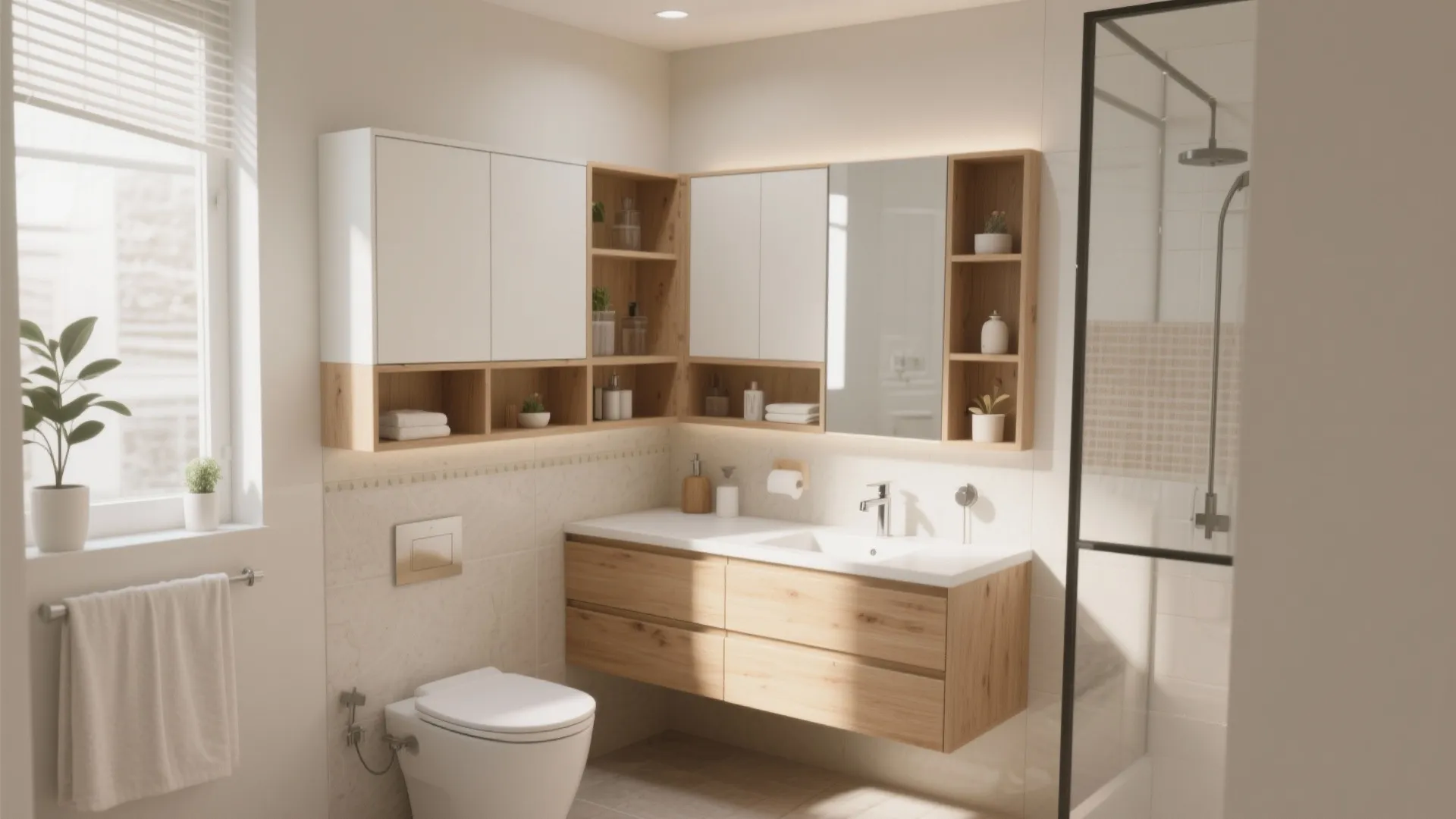 10 Genius Corner Cabinet Ideas for Bathrooms: Maximize every inch of your bathroom with these creative corner cabinet designs from my real-life projects.