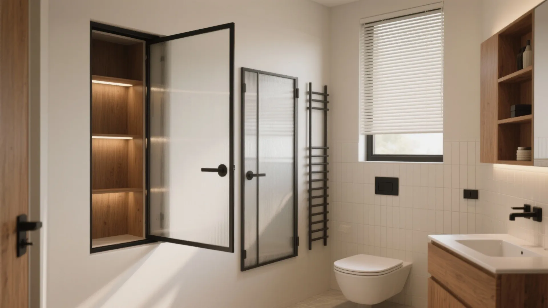 5 Bathroom Door Ideas for Small Spaces: Practical, stylish door solutions I use to make tiny bathrooms feel larger and work better