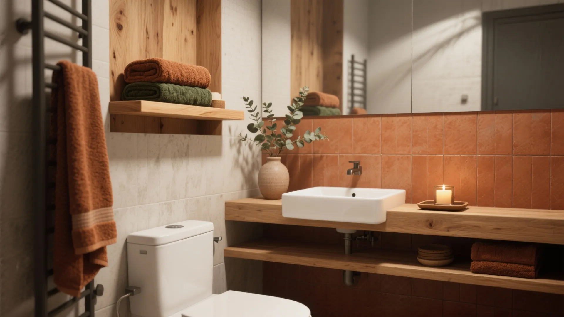 10 Bathroom Fall Decorations to Warm Small Spaces: 5 cozy, practical bathroom fall decorations with pro tips from a decade of small-space design experience