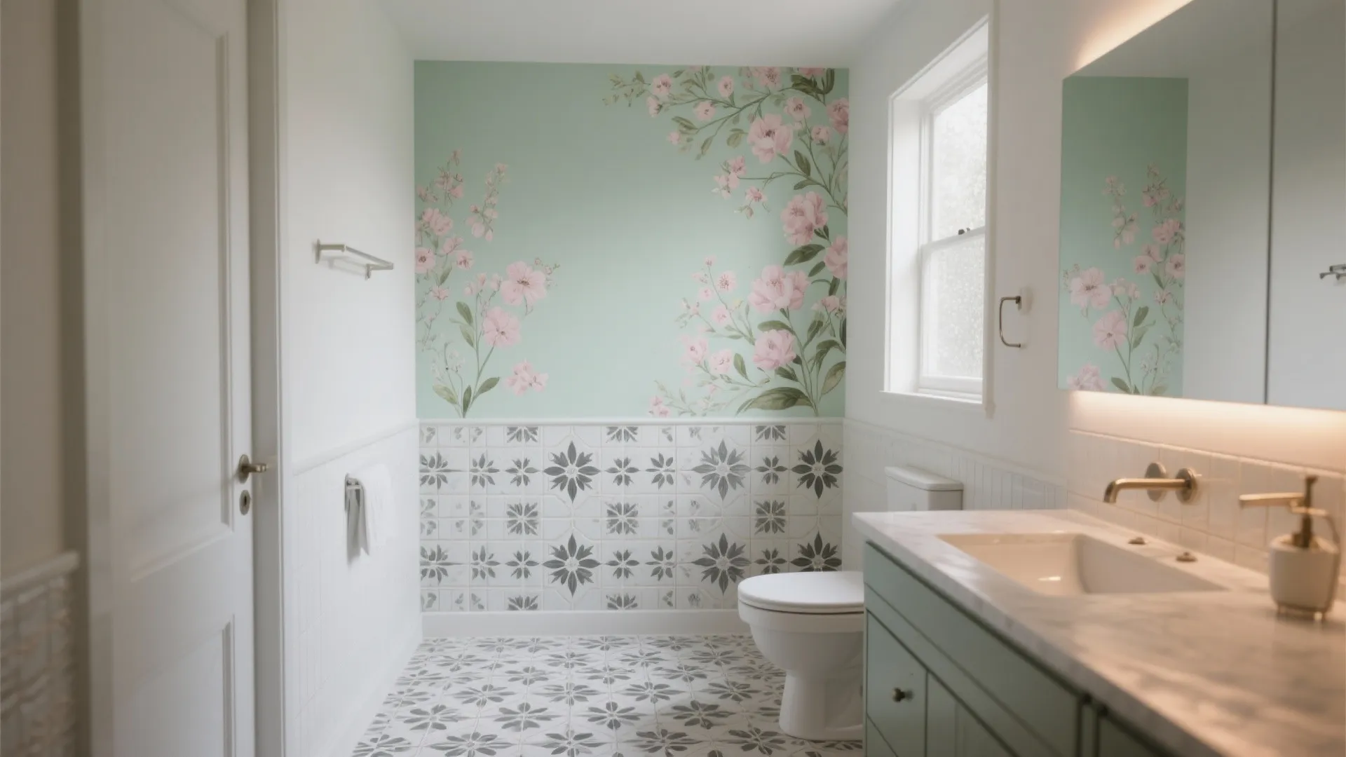 5 Bathroom Tiles Flower Design Ideas: How I elevate small bathrooms with floral tile design—5 proven inspirations, real pros & cons, SEO tips, and budget-friendly advice