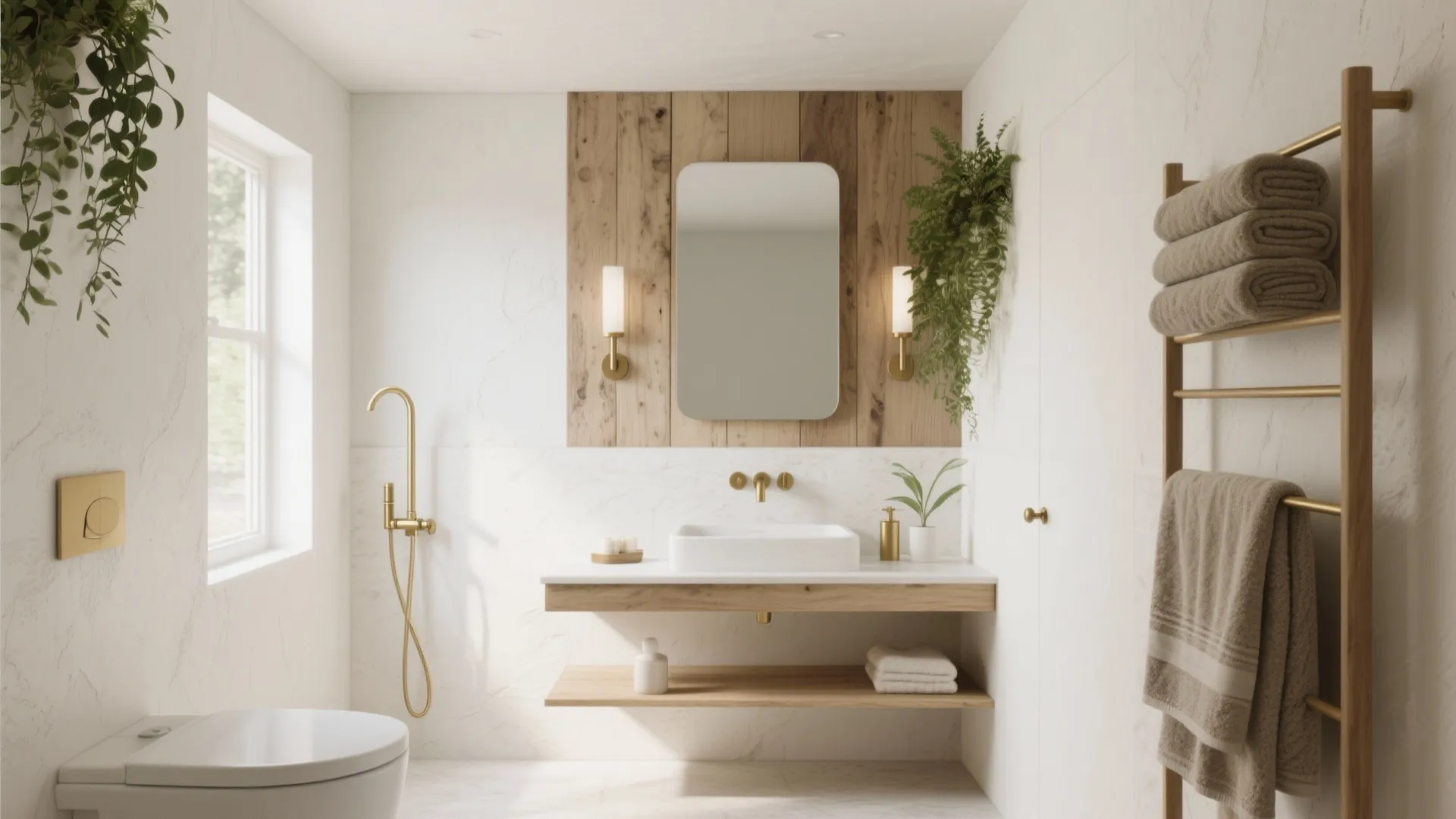 5 Bathroom Wall Decor Ideas from Hobby Lobby: Fun, practical bathroom wall decor inspirations you can source at Hobby Lobby