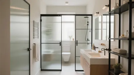 5 Bathroom Glass Door Design Ideas