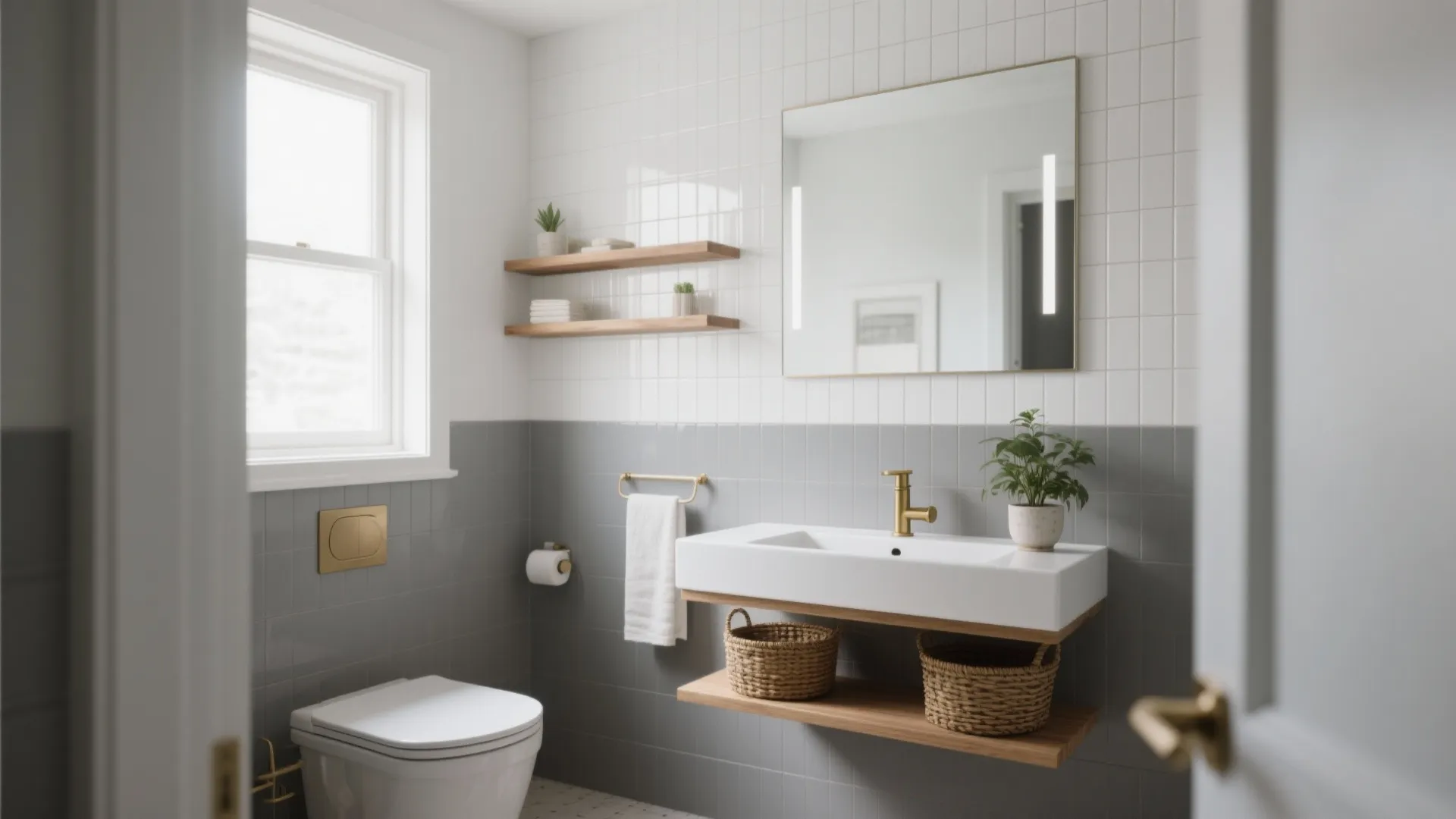 5 Small Grey and White Bathroom Ideas: Practical, stylish solutions to make a small grey and white bathroom feel larger and more livable