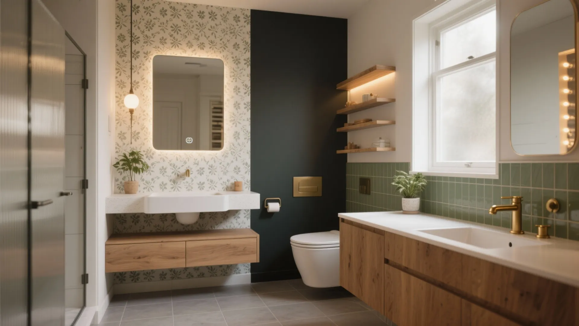 Bathroom Wallpaper Ideas — 5 Creative Ways: Practical, stylish bathroom wallpaper decorating ideas for small and humid spaces from a pro designer