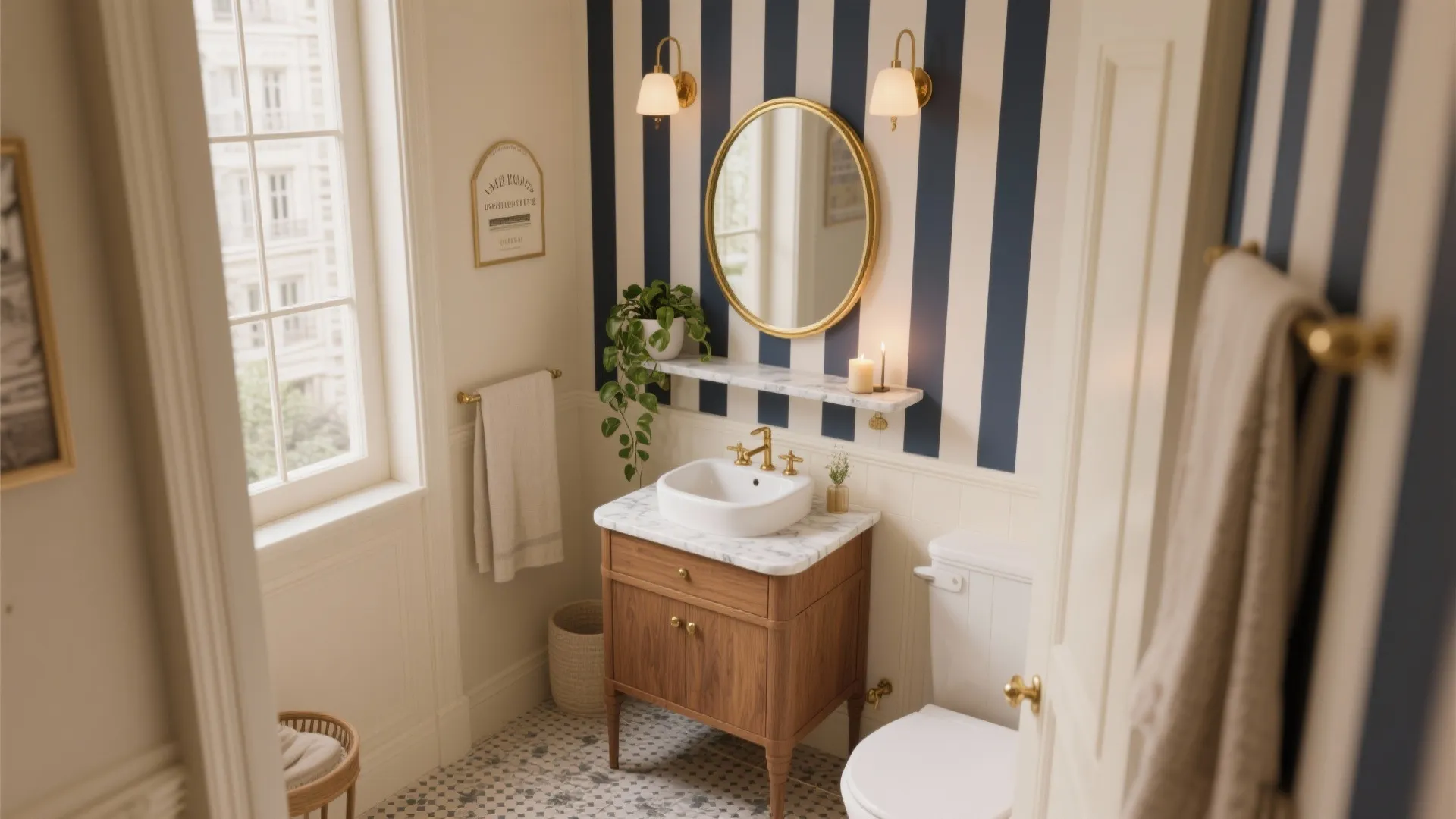 5 Cute Bathroom Wall Decor Ideas: Small-space, budget-friendly bathroom wall decor tricks I actually used