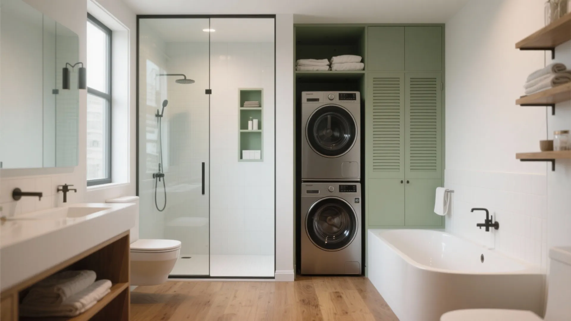 Small Bathroom with Closet Ideas — 5 Smart Tips