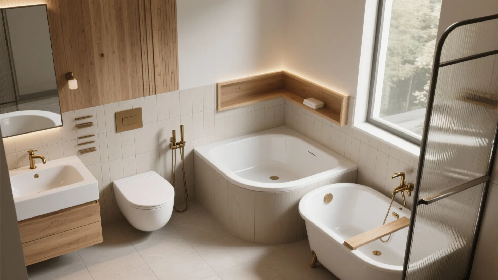 Tubs for Small Spaces: 5 Compact Ideas: Five practical, stylish bathtub ideas I use to make tiny bathrooms feel spacious and comfy