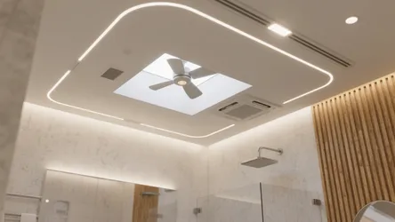 5 Small Bathroom Ceiling Design Ideas