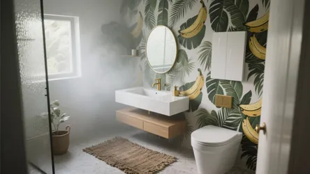 5 Wallpaper Ideas for Small Bathrooms
