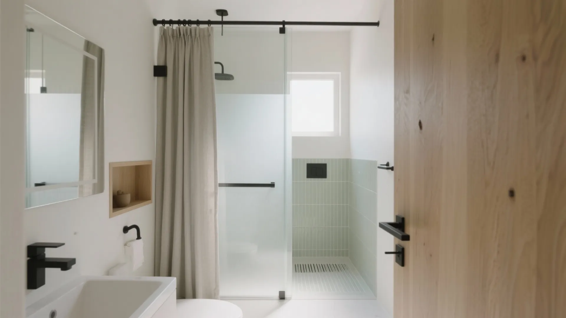 5 Small Bathroom Partition Ideas That Feel Bigger: Pro designer tips to add privacy, light, and flow in tiny baths