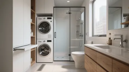 Bathroom Laundry Ideas — 5 Small Space Tips