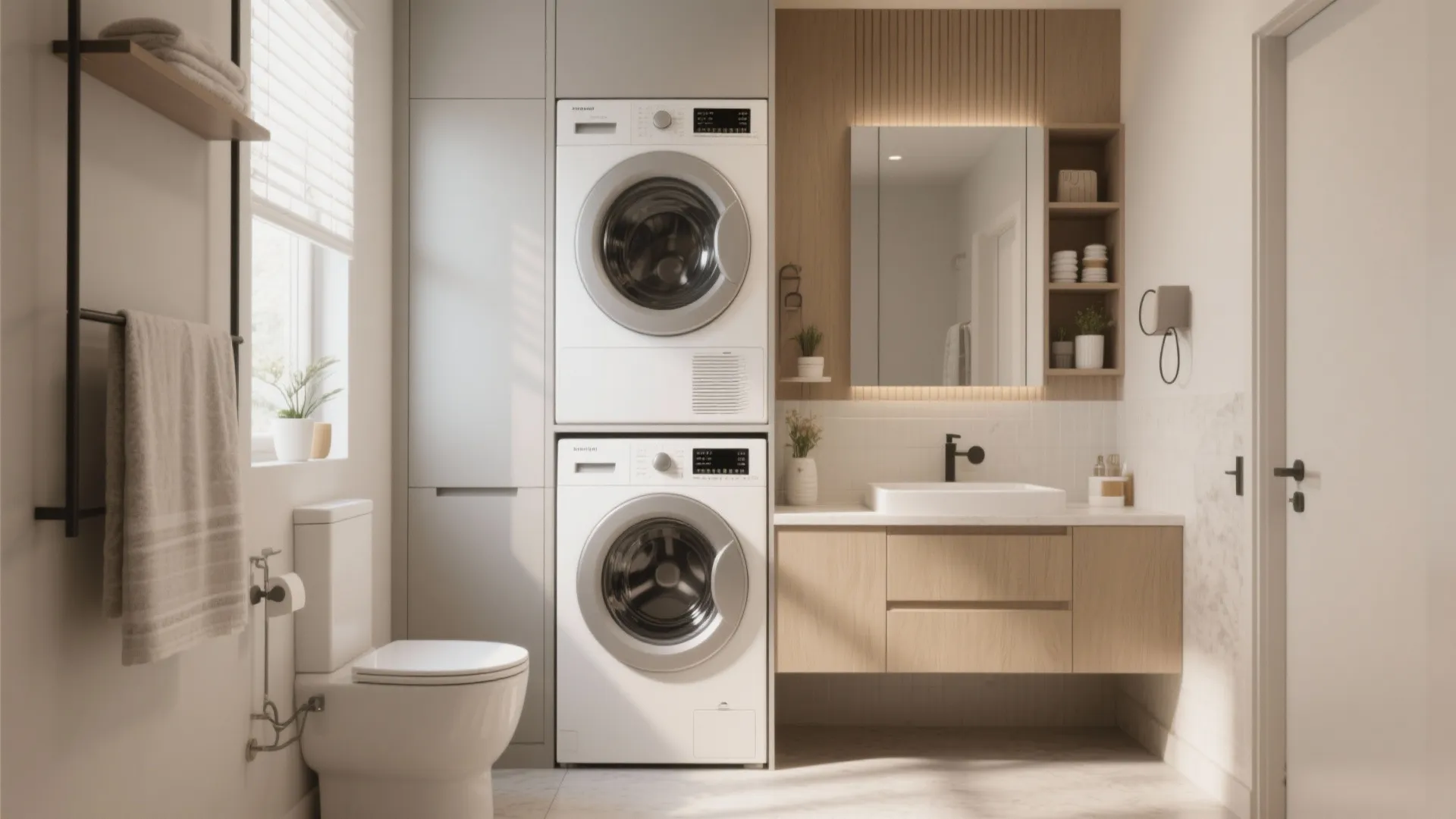 5 Bathroom Laundry Combo Layout Ideas: Smart and stylish ways to make a bathroom laundry combo work beautifully