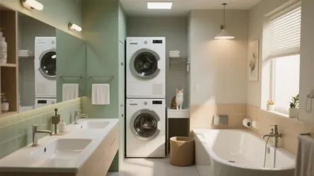 10 Clever Small Bathroom & Laundry Ideas