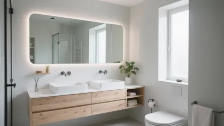 5 Wall-Mounted Bathroom Mirror Ideas That Maximize Small Spaces