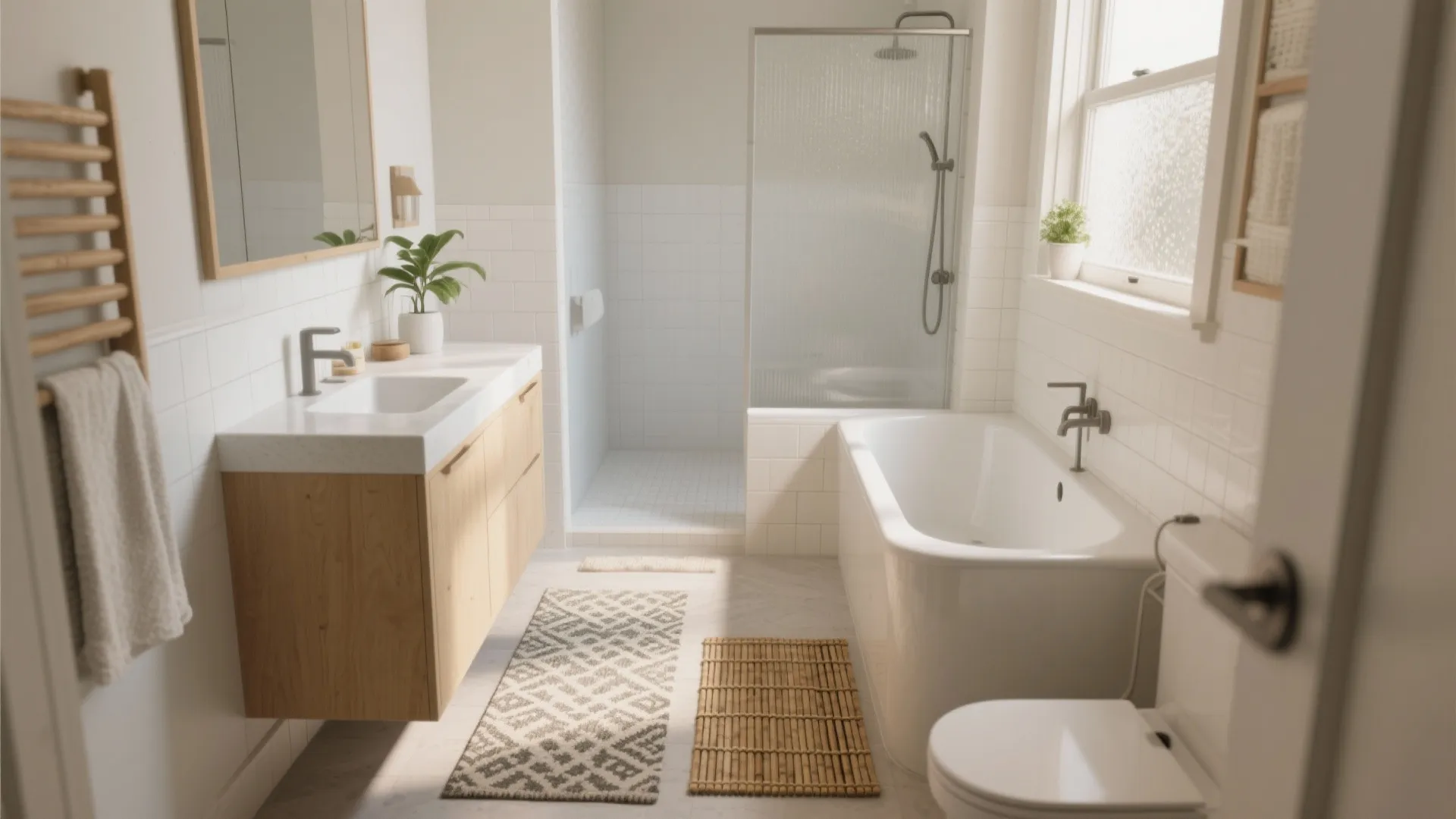 5 Bathroom Rugs for Small Spaces