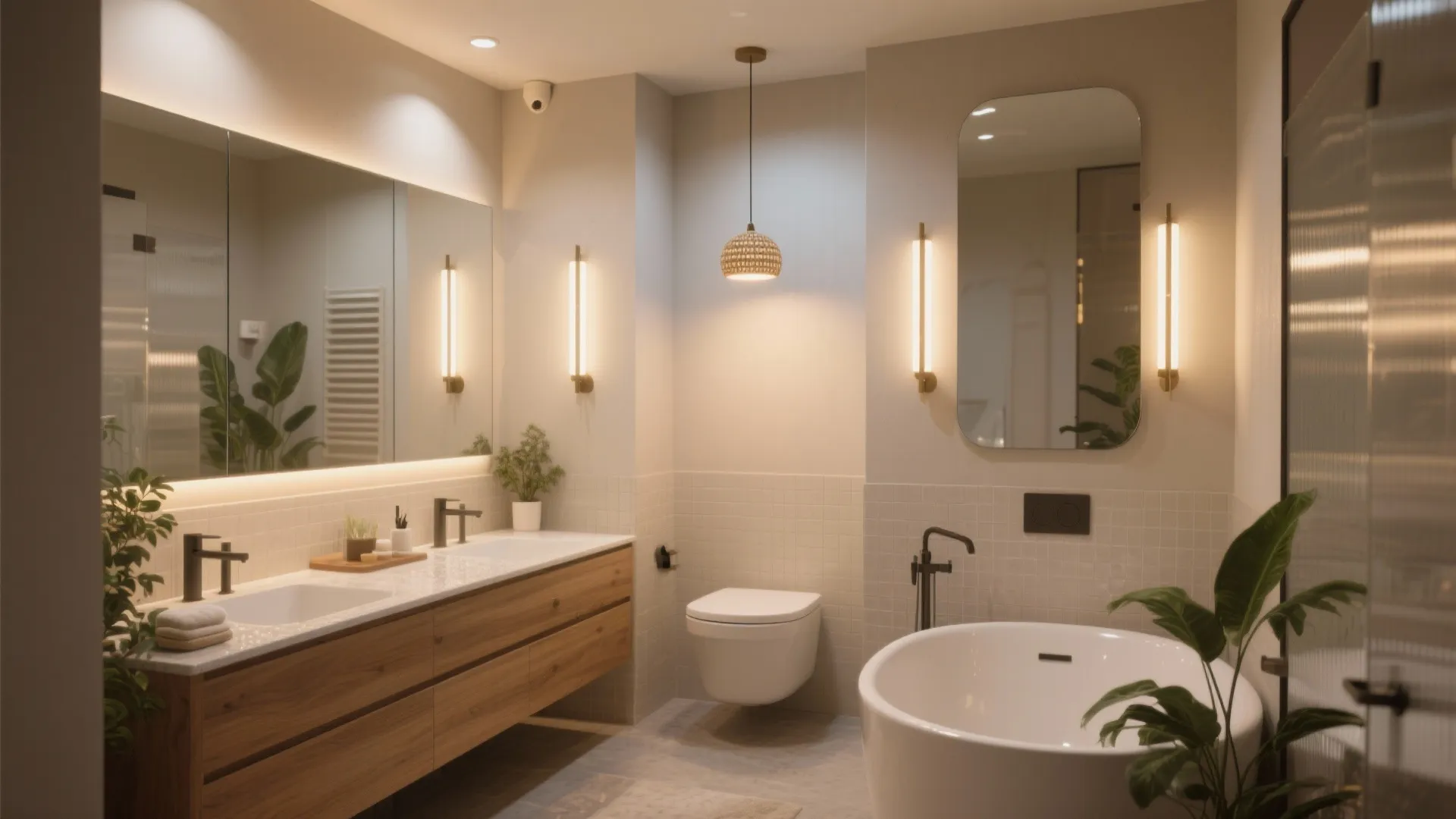 Bathroom Lighting: 3 Lights That Transform Small Baths: Practical ideas from a seasoned designer on using three light sources to make any bathroom feel larger and more luxurious