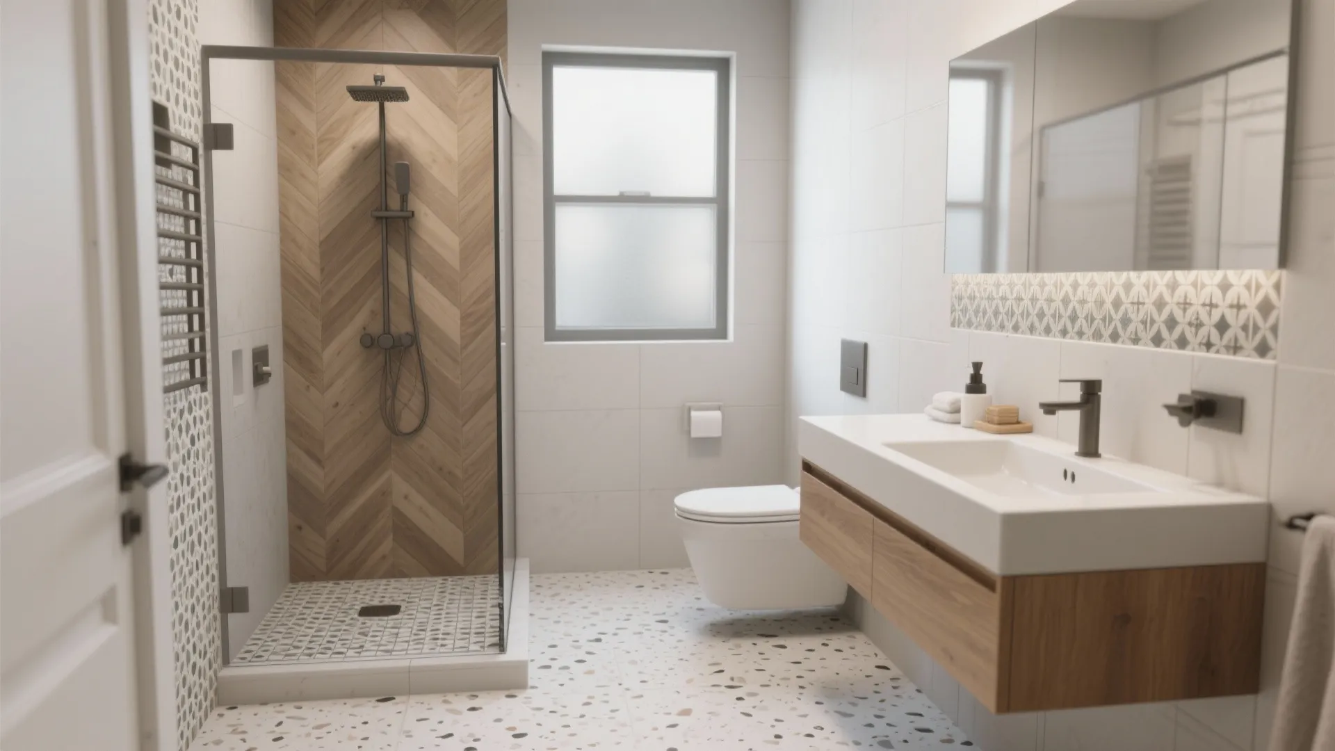 5 Small Bathroom Floor Tiles Ideas That Truly Work: A designer’s field-tested tricks to make tiny baths look bigger, safer, and easier to clean