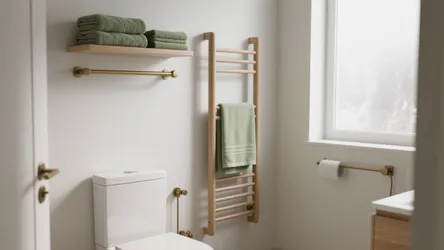 5 Smart Places to Hang Towels in a Small Bathroom