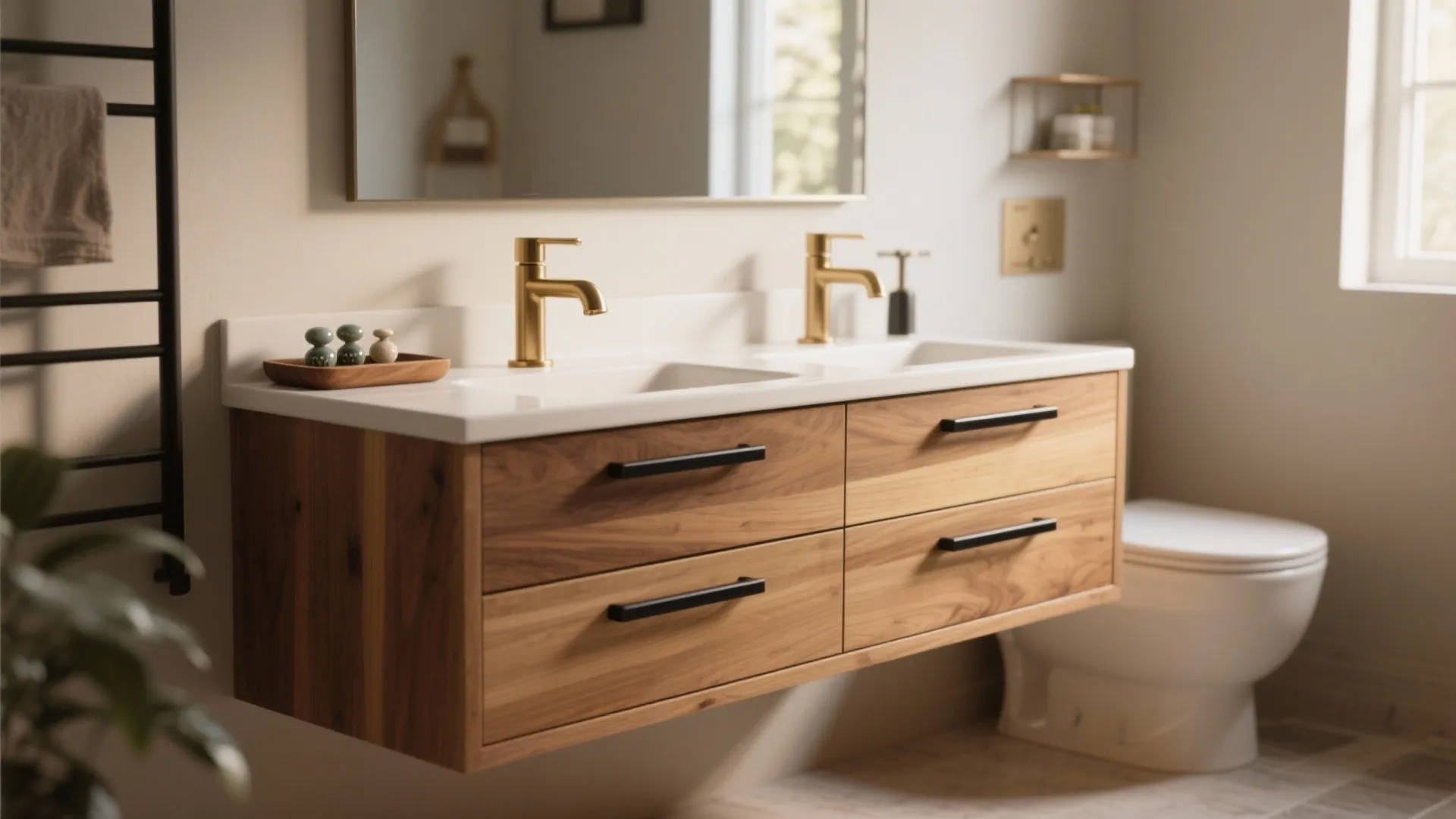5 Bathroom Vanity Hardware Ideas for Small Spaces: Easy, stylish hardware swaps that transform small vanities — from my studio to your bathroom