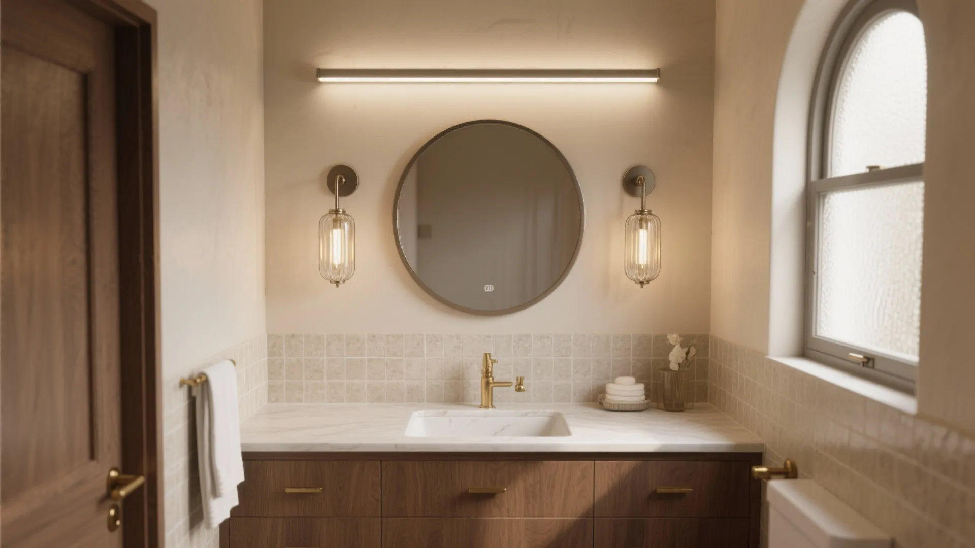 Vanity Wall Lights: 5 Bright Ideas: Small changes, big glow — my top 5 vanity wall lights ideas for compact bathrooms
