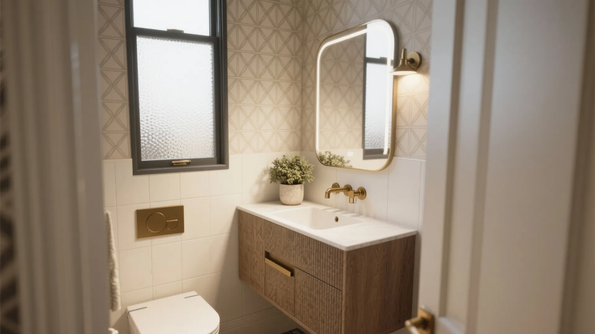 5 Small Bathroom Wallpaper Ideas: Creative, practical wallpaper tips I learned from real small-bathroom makeovers