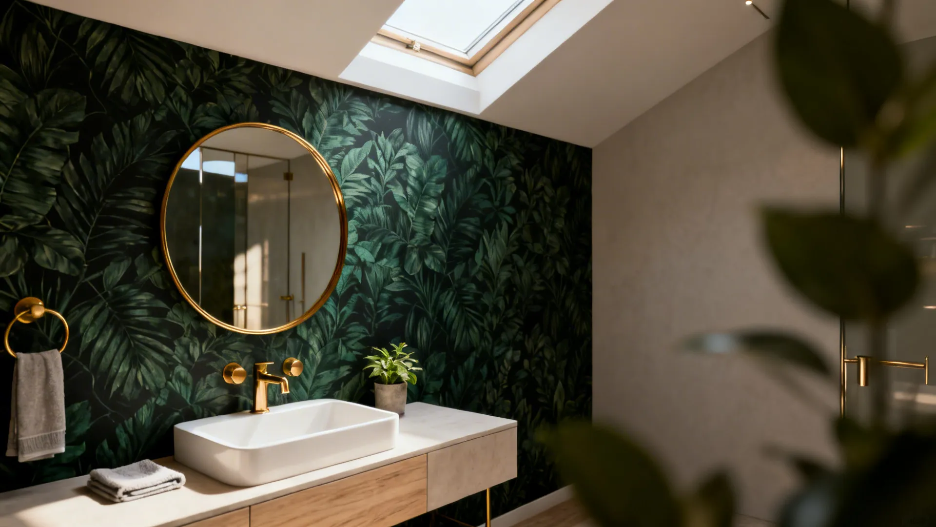 5 Powder Room Wallpaper Ideas