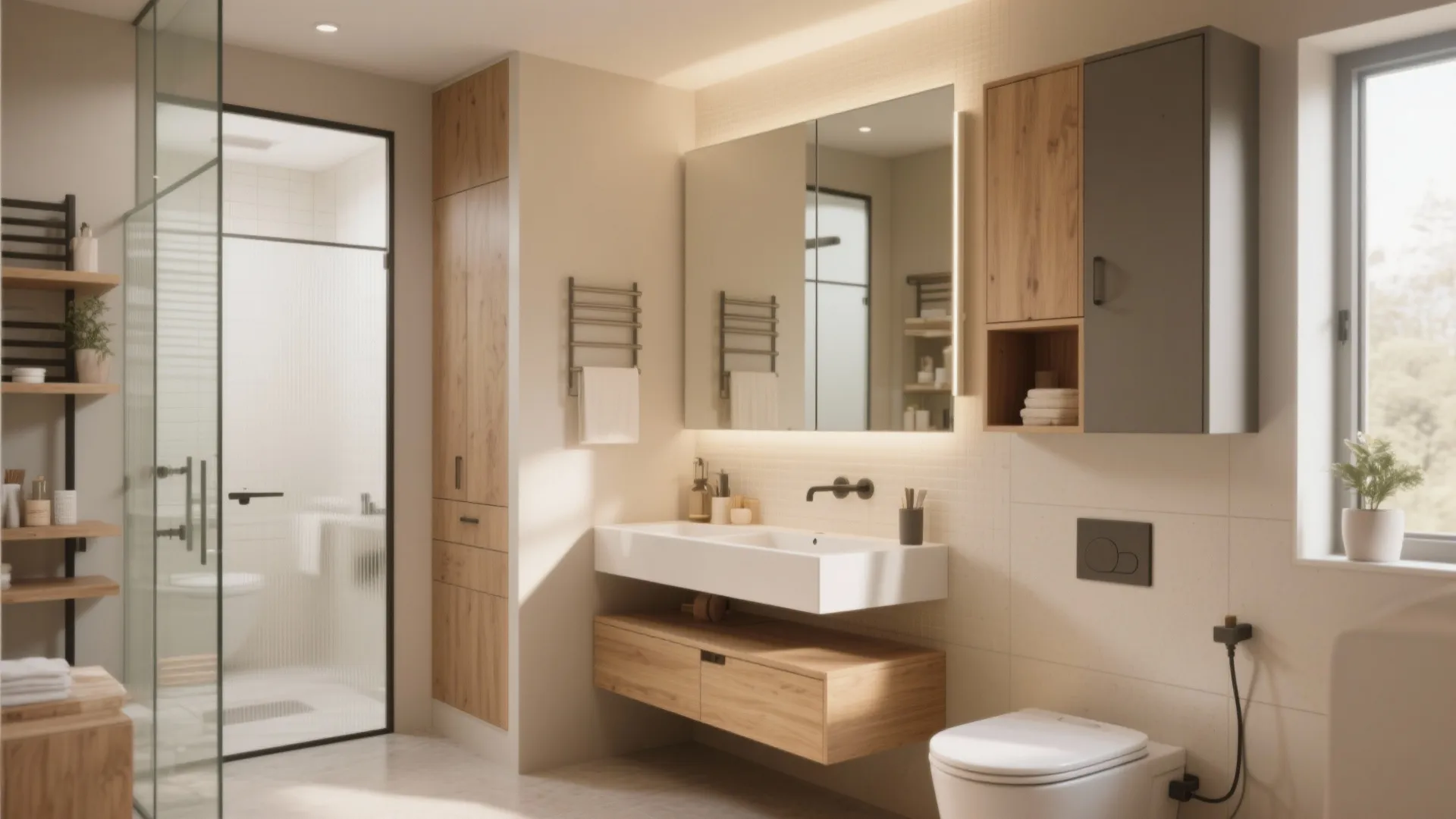 5 Bathroom Almirah Design Ideas: Functional and Stylish Storage Solutions for Small Bathrooms