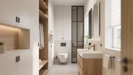 10 Smart Bathroom Closet Ideas