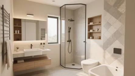 5 Smart Ideas for Bathroom Corner Design