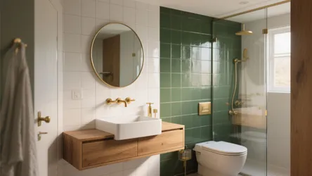 5 Decorated Bathrooms Photos & Ideas