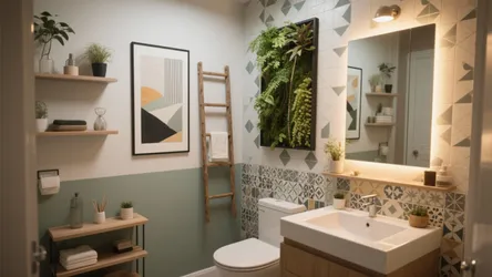 10 Small Bathroom Wall Decorating Ideas