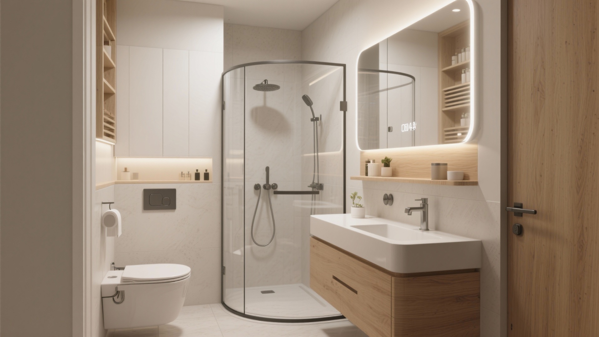 5 Smart 4x8 Bathroom Design Ideas