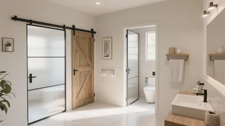 10 Bathroom Door Ideas to Elevate Your Space
