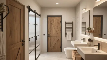 5 Bathroom Door Ideas to Transform Small Spaces