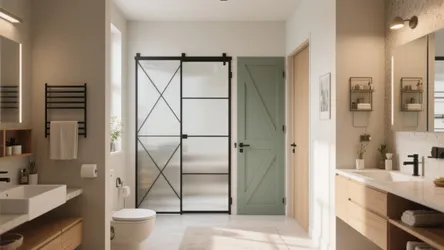 5 Bathroom Door Design Ideas to Transform Small Spaces