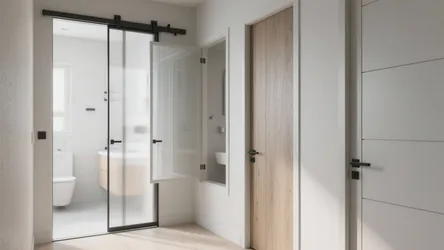 5 Bathroom Door Design Ideas for Small Spaces