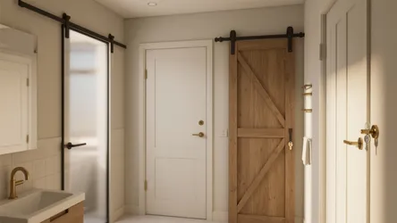 5 Creative Small-Bathroom Ideas with Privacy Knobs