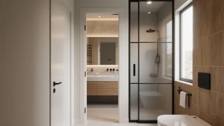 5 Smart Door Ideas for Small Bathrooms
