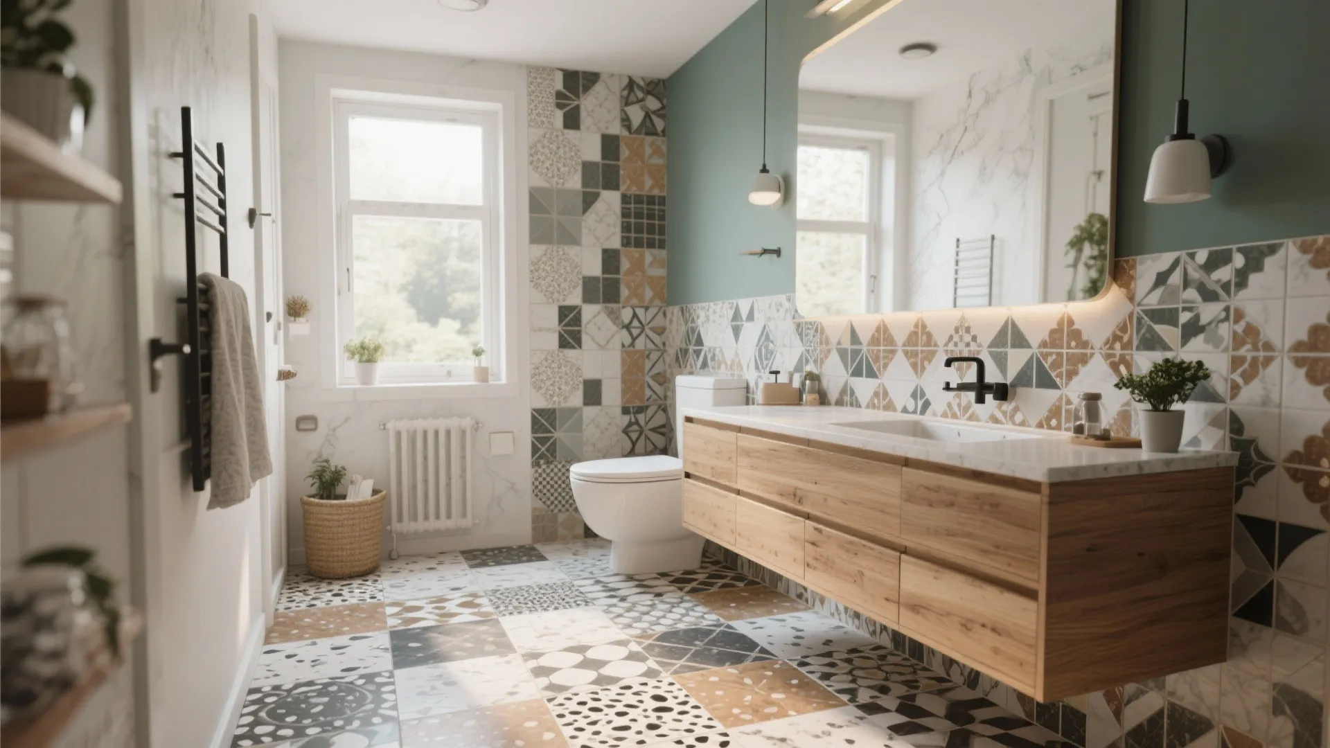 10 Bathroom Floor Ideas You'll Want to Steal