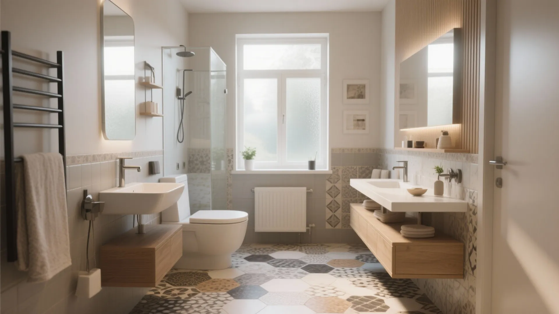 10 Clever Bathroom Floor Ideas: Small space? Big style! Here are 10 bathroom floor ideas I’ve learned from years of design work to spark your next remodel.