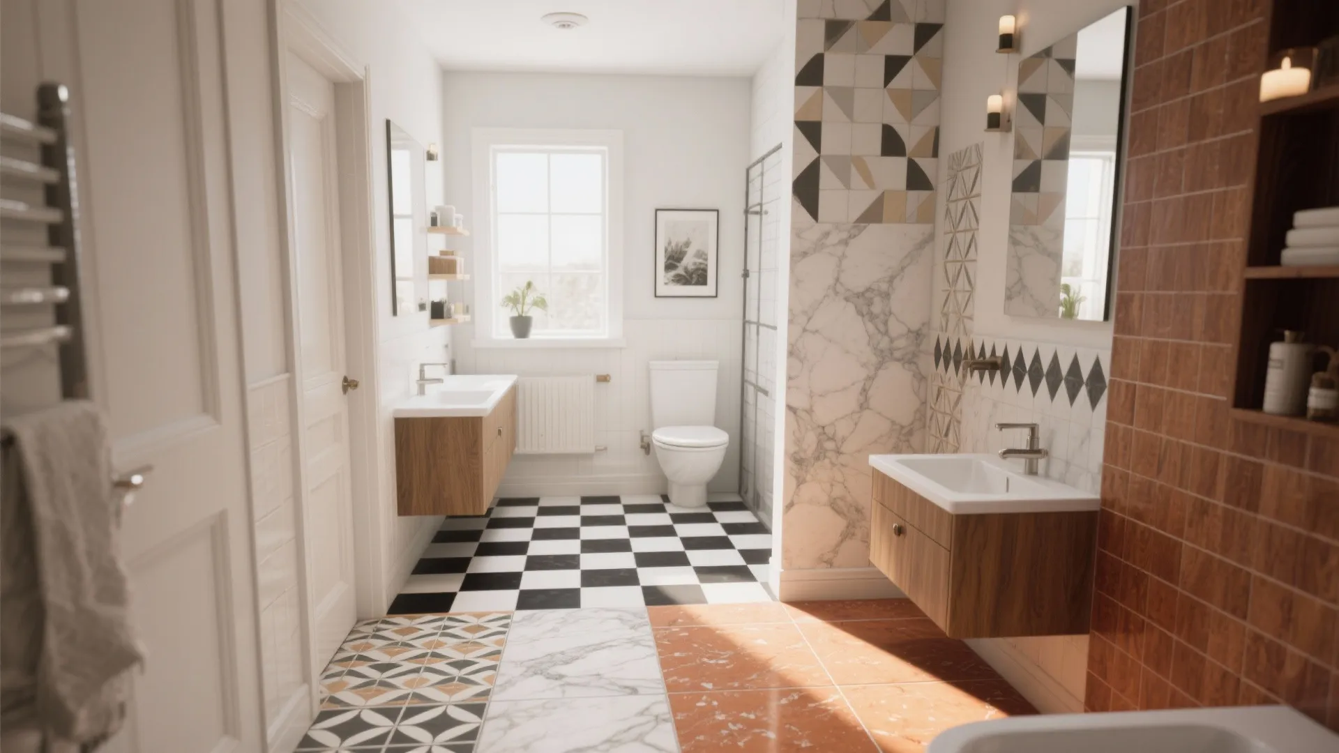 5 Floor Tile Ideas for Bathroom Design: Small space, big style – my top 5 bathroom floor tile inspirations