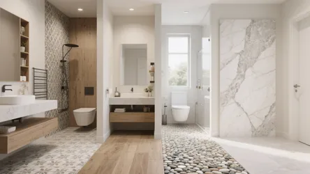 5 Inspiring Bathroom Flooring Ideas