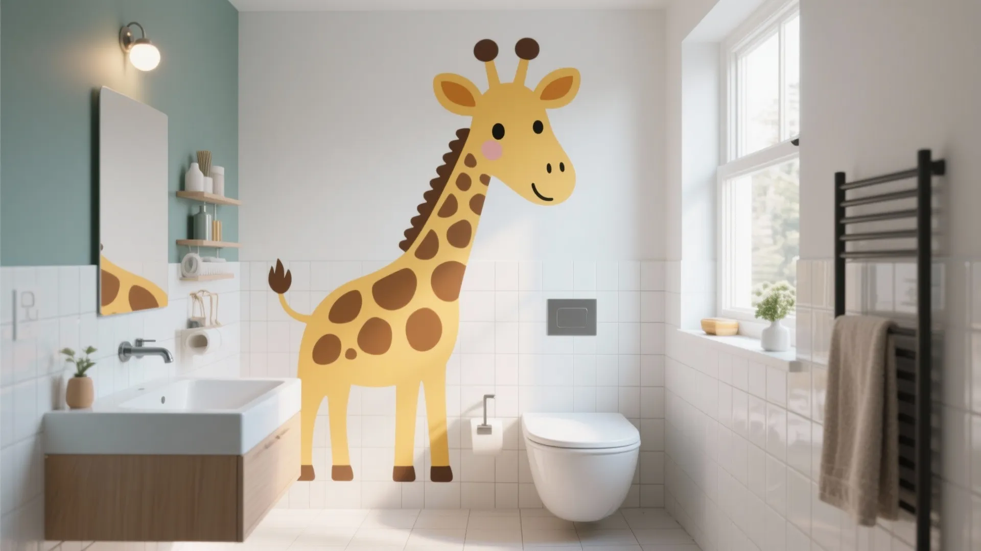 5 Creative Bathroom Wall Decal Ideas