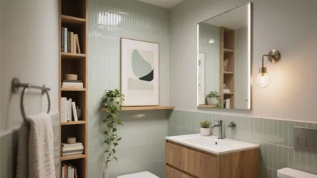 Contemporary Bathroom Wall Decor — 5 Ideas